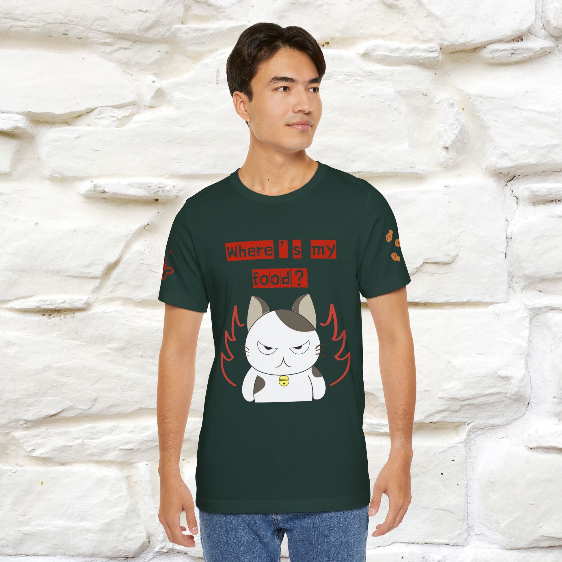 ''Where Is My ....?"  Cat T-shirt| Nunu&Miao Studio - Nunu&Miao Studio