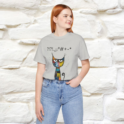"Enigma" Cat T-shirt |Nunu&Miao Studio - Nunu&Miao Studio