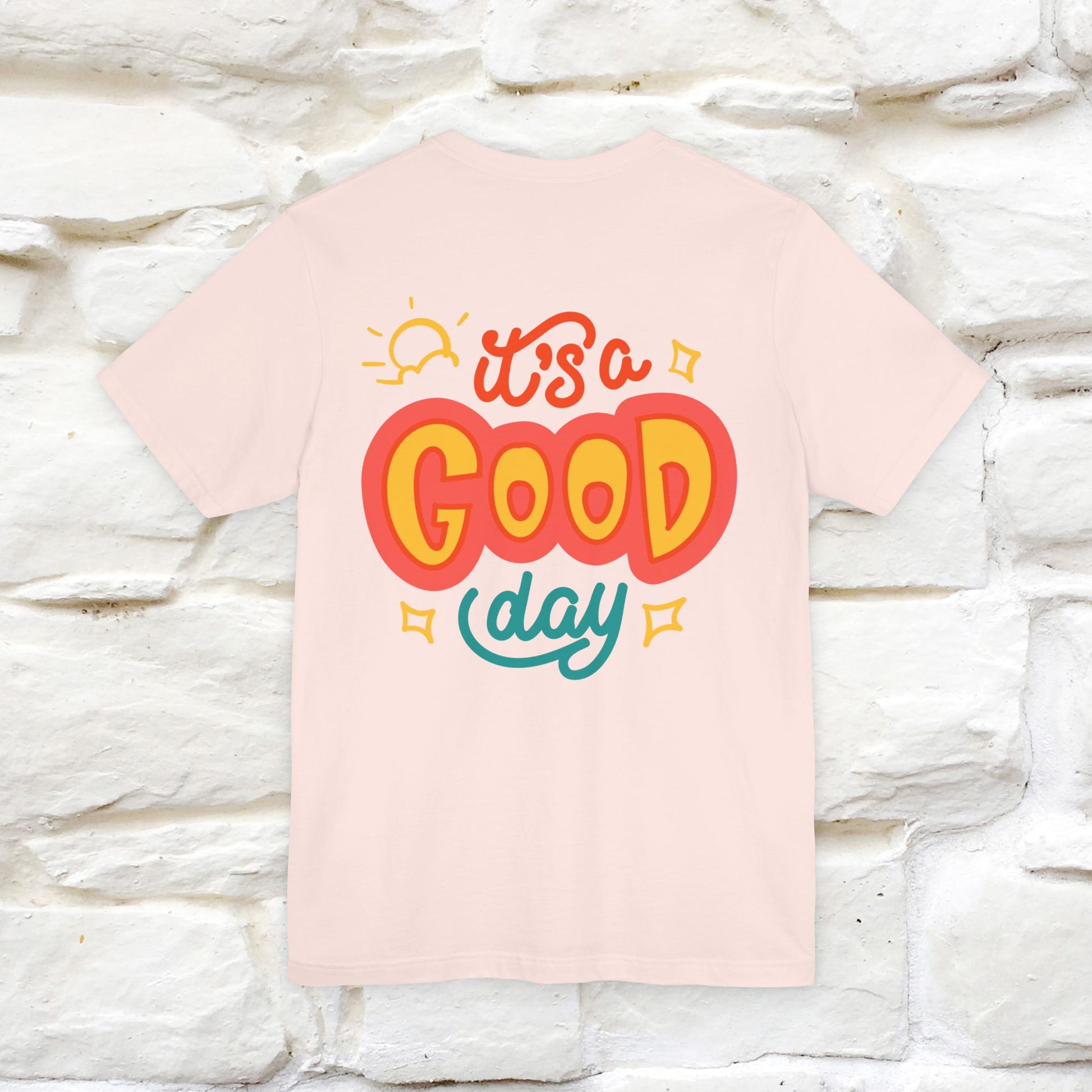 ""It's A Good Day" Cat T-Shirt| Front & Back Design | Nunu&Miao Studio - Nunu&Miao Studio