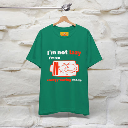 ''I am Not Lazy...'' Cat T-Shirt | Nunu&Miao Studio - Nunu&Miao Studio