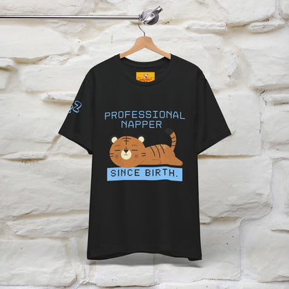 ''Professional napper since birth.''| CatT-Shirt | Nunu&Miao Studio - Nunu&Miao Studio