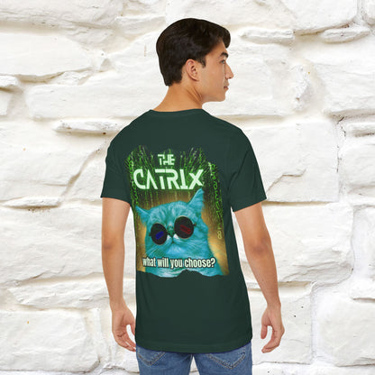 The Catrix: What Will You Choose?  | Cat T-Shirt |Nunu&Miao Studio - Nunu&Miao Studio