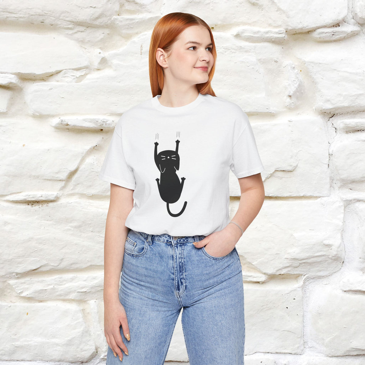 "“I Am in a Toxic Relationship"  Funny Cat T-Shirt | Front & Back Design | Nunu&Miao Studio