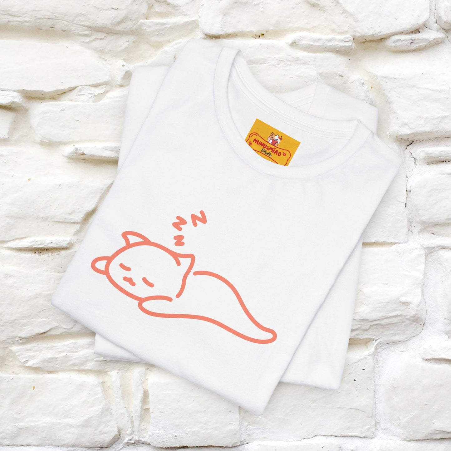 ''You Gotta Keep Going To Keep Growing" Cat T-Shirt| Front & Back Design | Nunu&Miao Studio - Nunu&Miao Studio