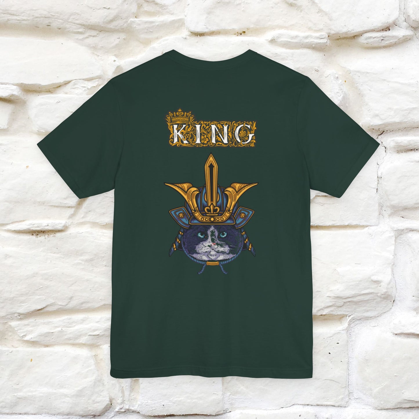 'King Cat: Majestic Cat'' | Front & Back Design | Nunu&Miao Studio - Nunu&Miao Studio
