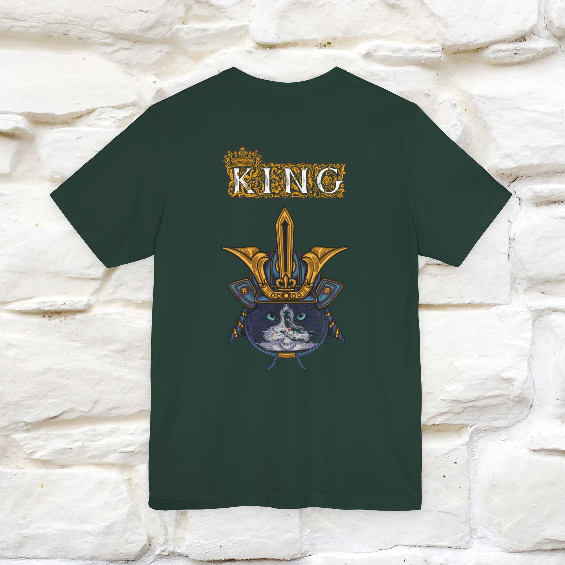 'King Cat: Majestic Cat'' | Front & Back Design | Nunu&Miao Studio - Nunu&Miao Studio