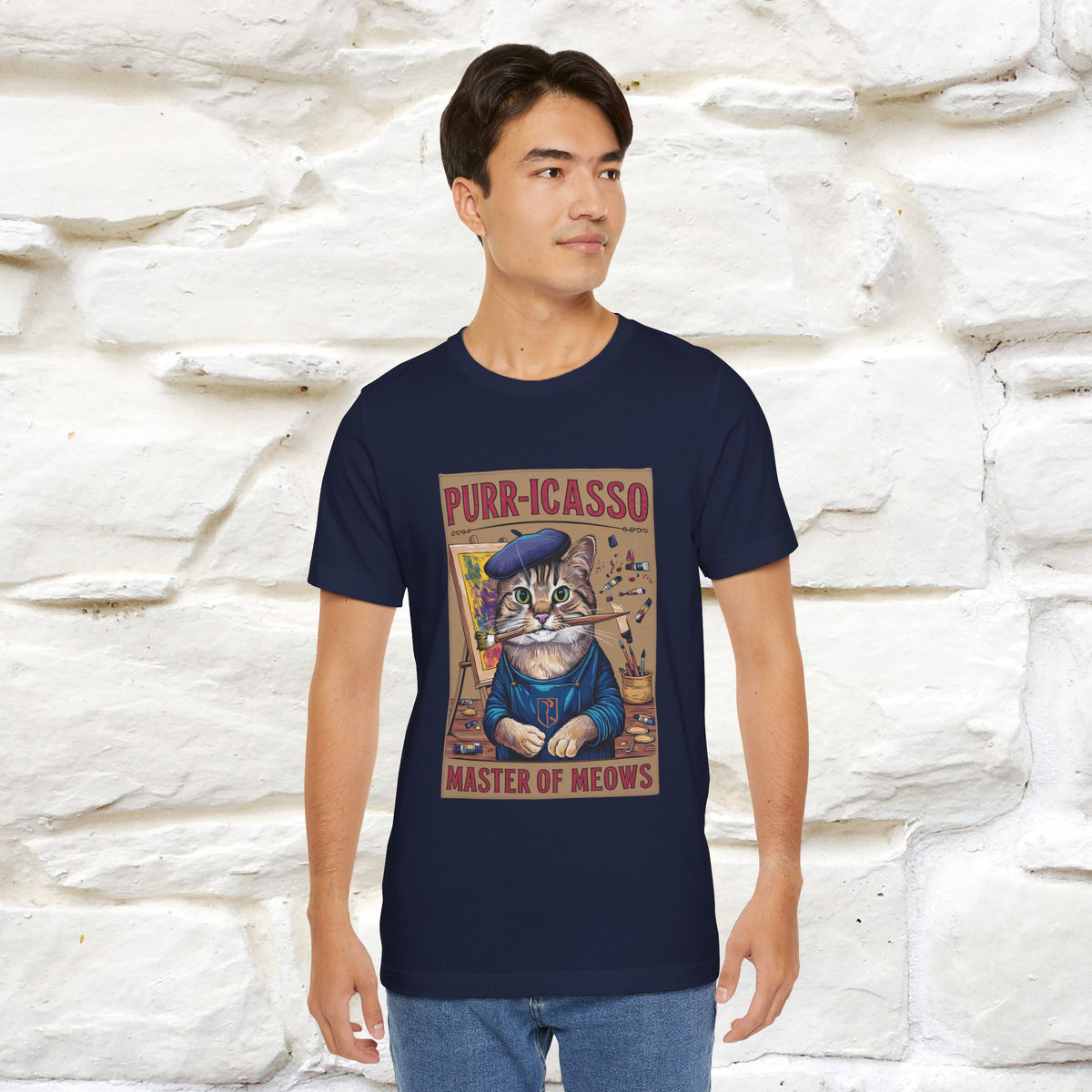''Purr-Icasso Masters Of Meows'' | CatT-Shirt | Nunu&Miao Studio