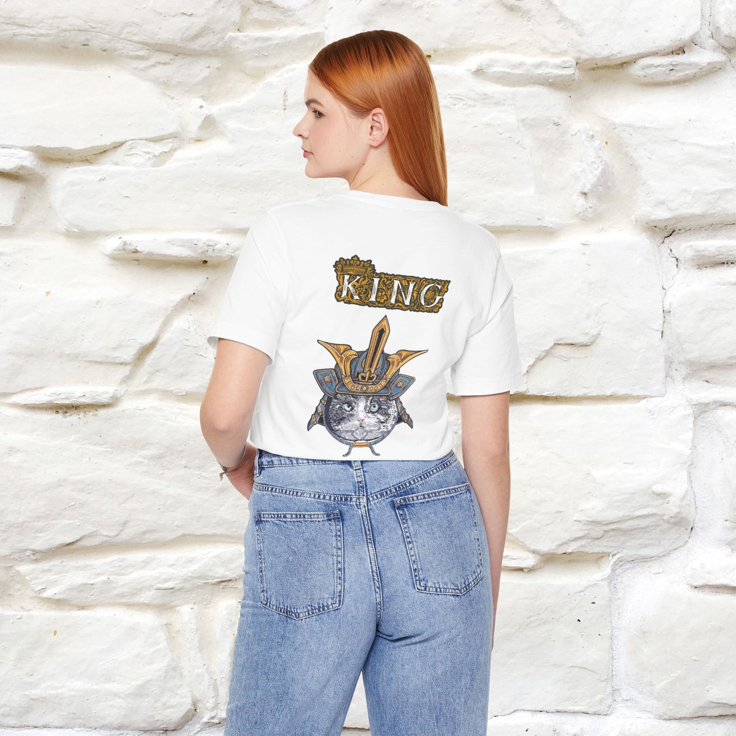 'King Cat: Majestic Cat'' | Front & Back Design | Nunu&Miao Studio - Nunu&Miao Studio