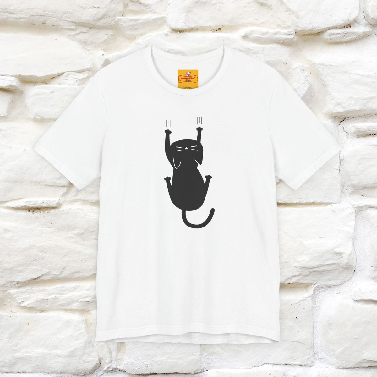"“I Am in a Toxic Relationship"  Funny Cat T-Shirt | Front & Back Design | Nunu&Miao Studio
