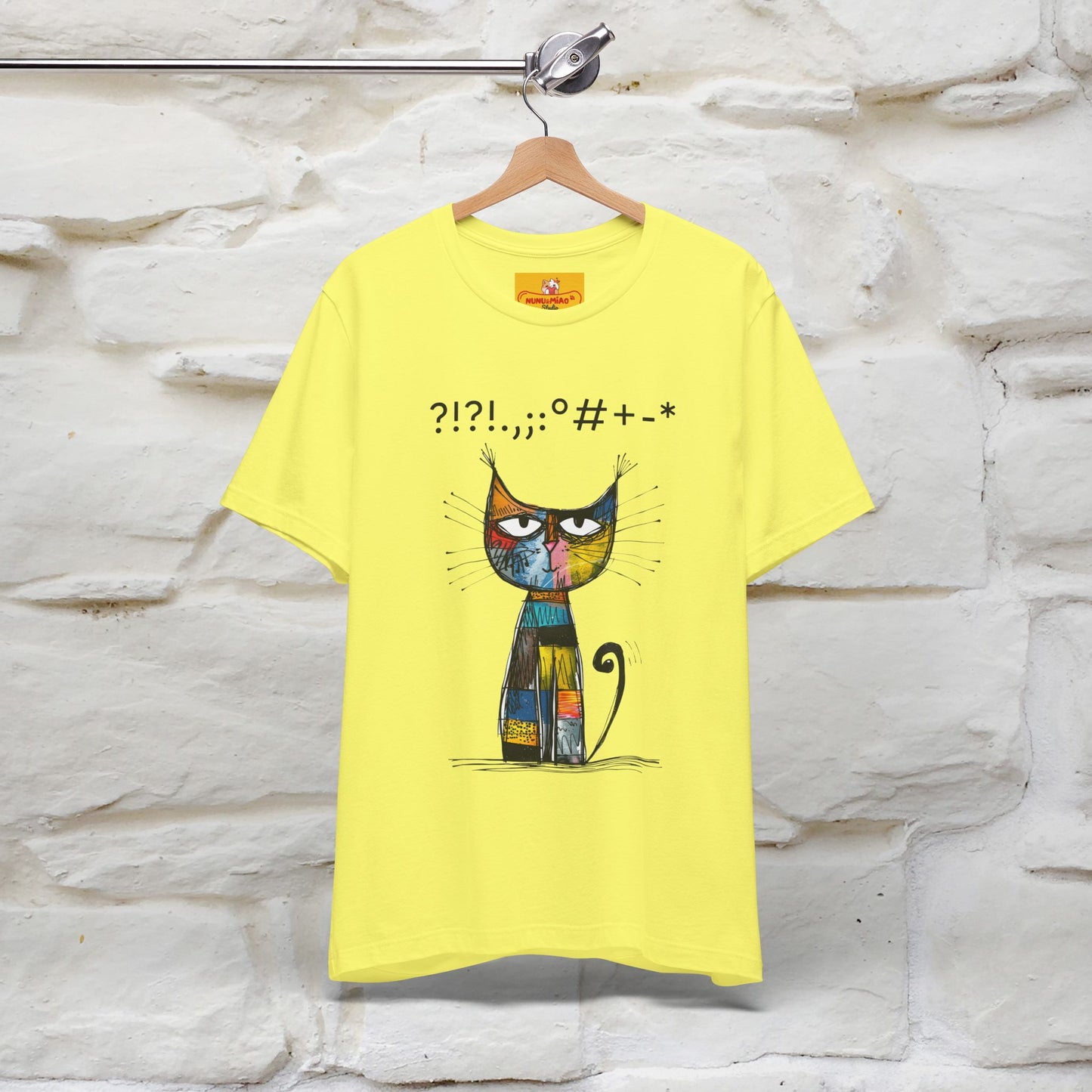 "Enigma" Cat T-shirt |Nunu&Miao Studio - Nunu&Miao Studio