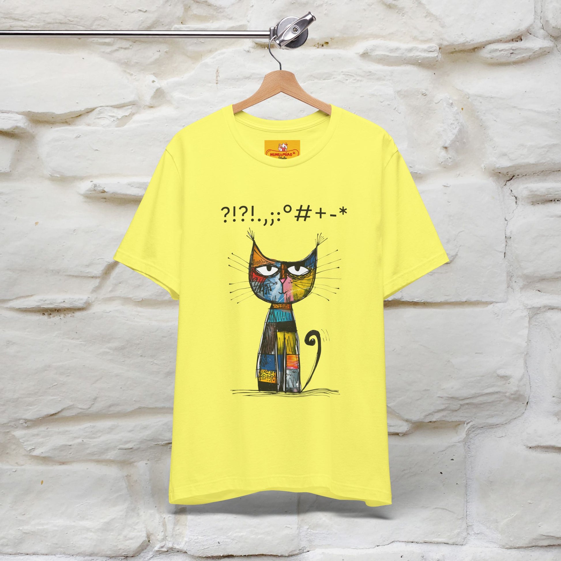 "Enigma" Cat T-shirt |Nunu&Miao Studio - Nunu&Miao Studio