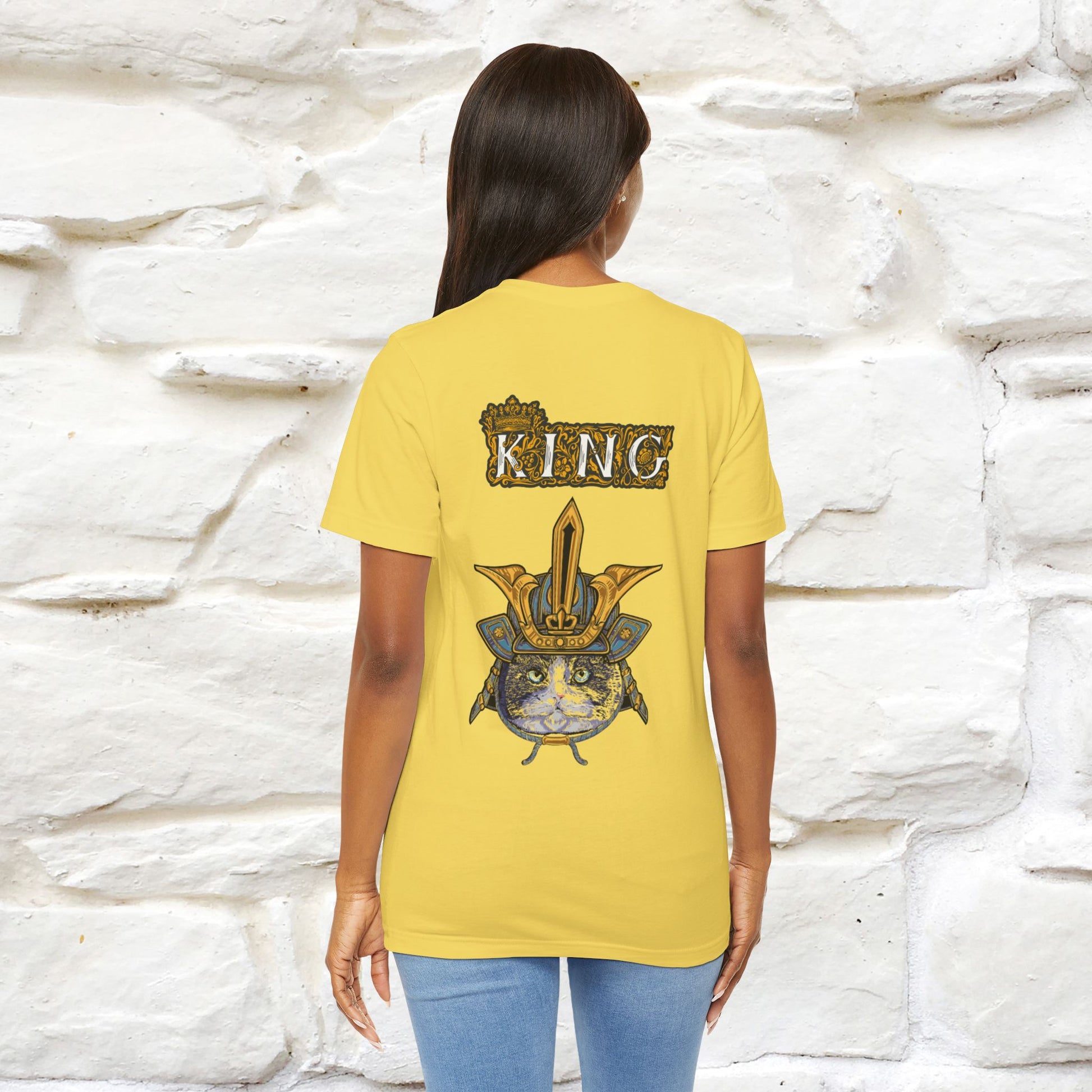 'King Cat: Majestic Cat'' | Front & Back Design | Nunu&Miao Studio - Nunu&Miao Studio