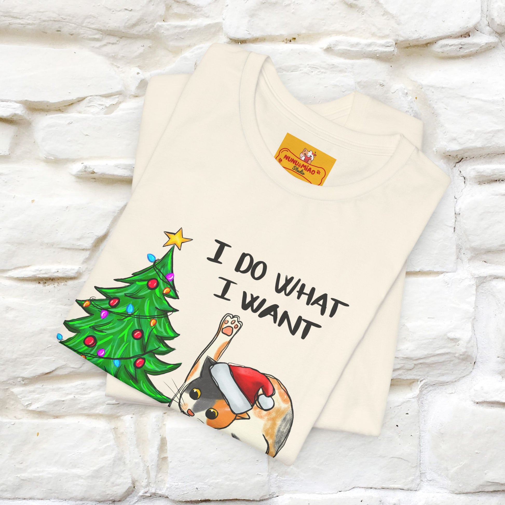 ''I Do What I want'' Funny Cat T-Shirt | Nunu&Miao Studio - Nunu&Miao Studio