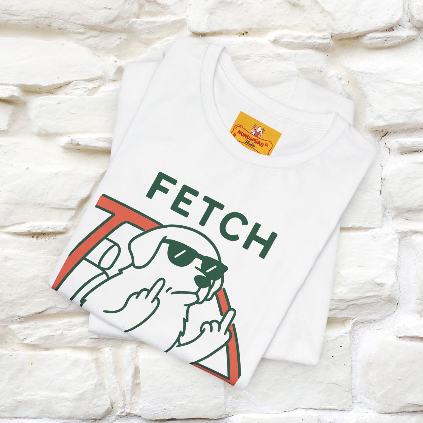 "Fetch This" Funny Dog T-shirt |Nunu&Miao Studio - Nunu&Miao Studio