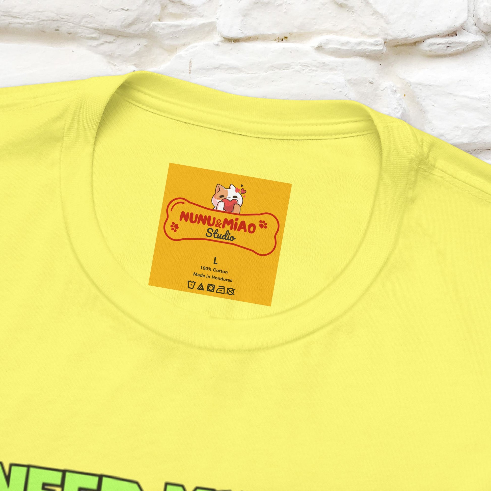 "I Need My Beer Right Meow!" Cat  T-shirt |Nunu&Miao Studio - Nunu&Miao Studio