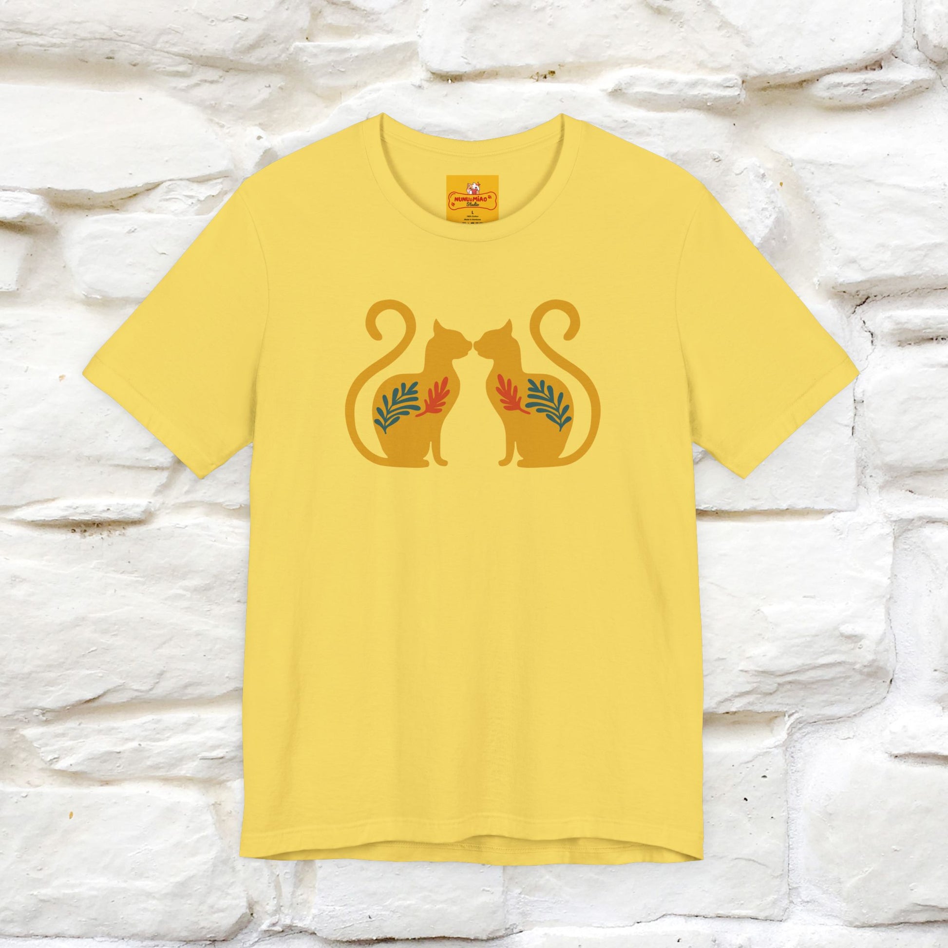 ''Power'' | Cat T-Shirt Front and Back Design | Nunu&Miao Studio - Nunu&Miao Studio