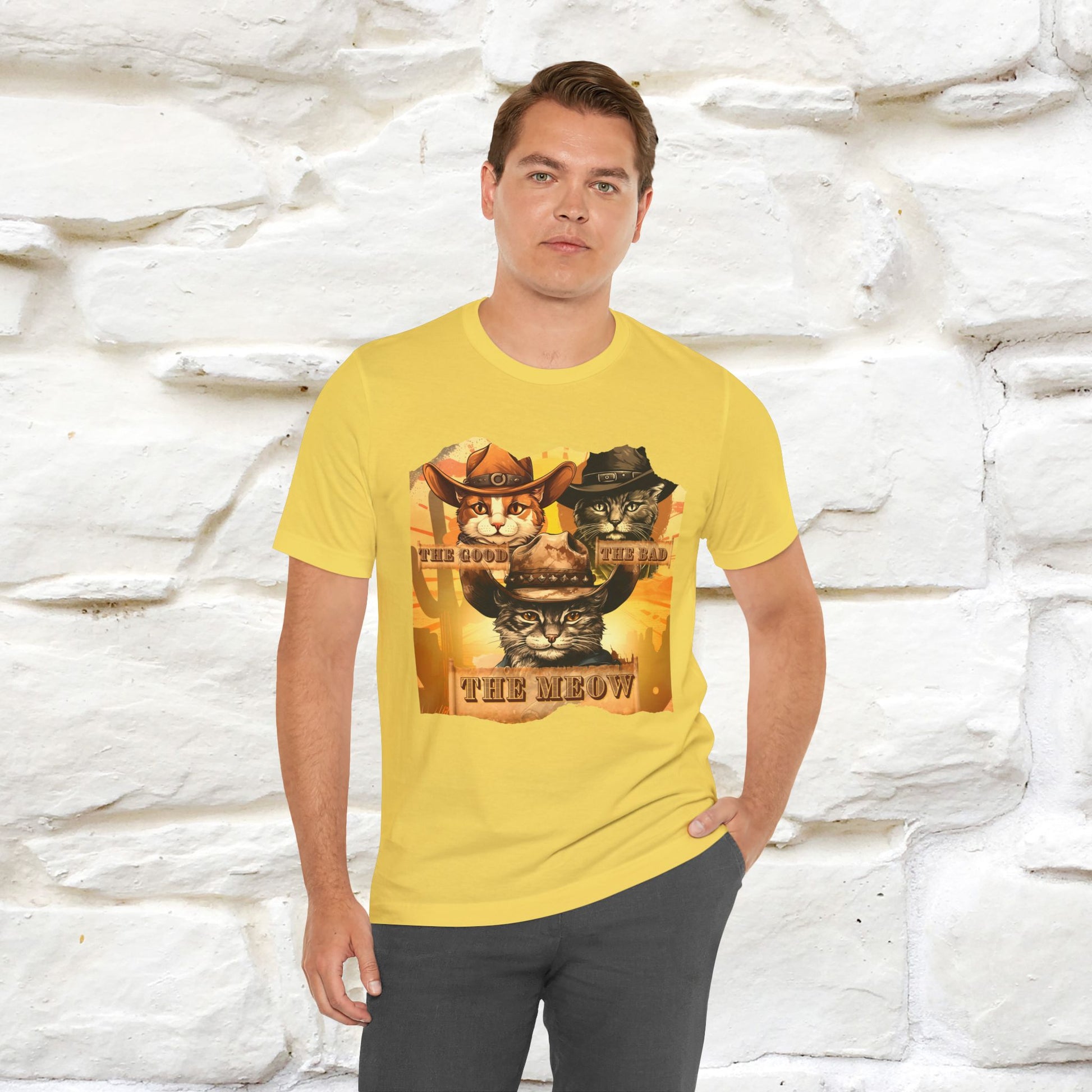 ''The Good, the Bad, and the Meow''| CatT-Shirt | Nunu&Miao Studio - Nunu&Miao Studio