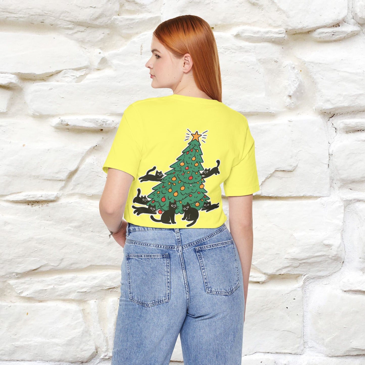 “Cat Christmas Tree” | Cat T-Shirt | Nunu&Miao Studio