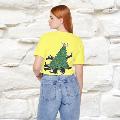 “Cat Christmas Tree” | Cat T-Shirt | Nunu&Miao Studio