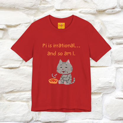 “Pi Is Irrational... And So Am I…''| Funny T-Shirt | Nunu&Miao Studio