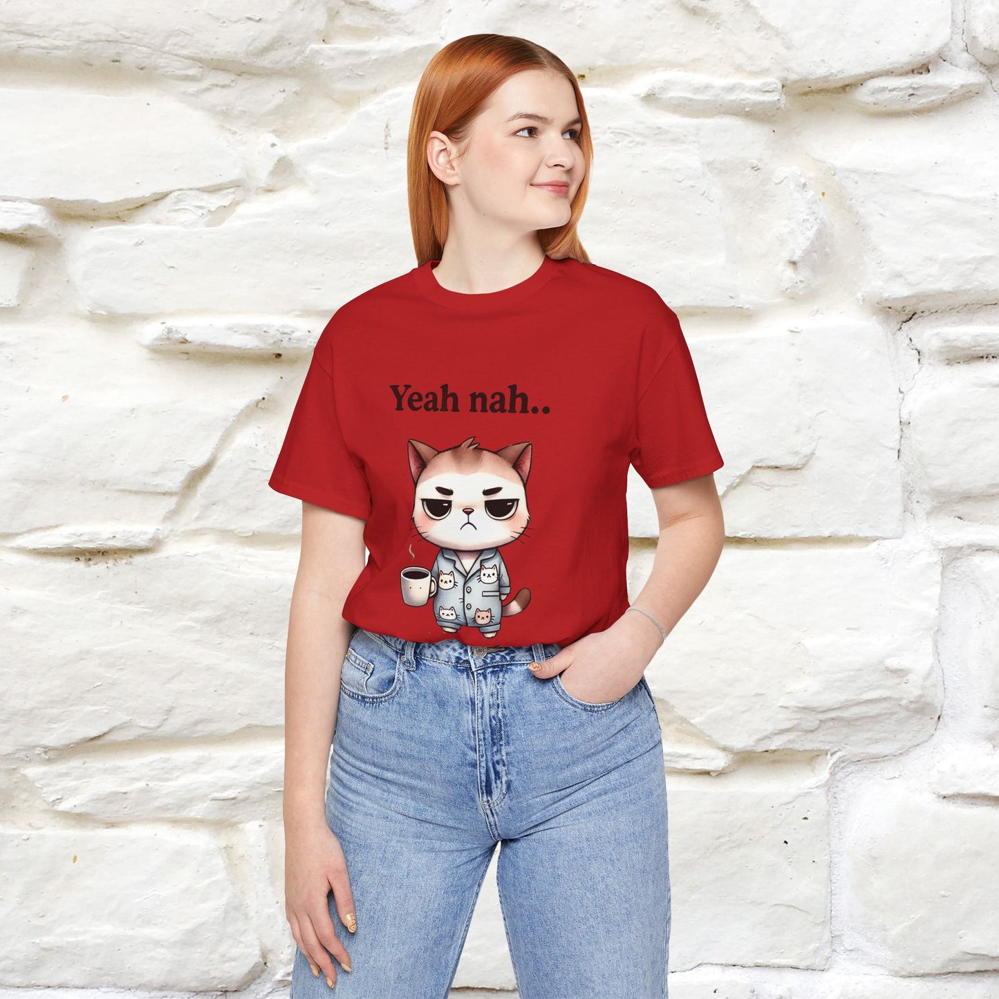 "Yeah Nah ... Not Today." |Funny Cat T-Shirt | Nunu&Miao Studio