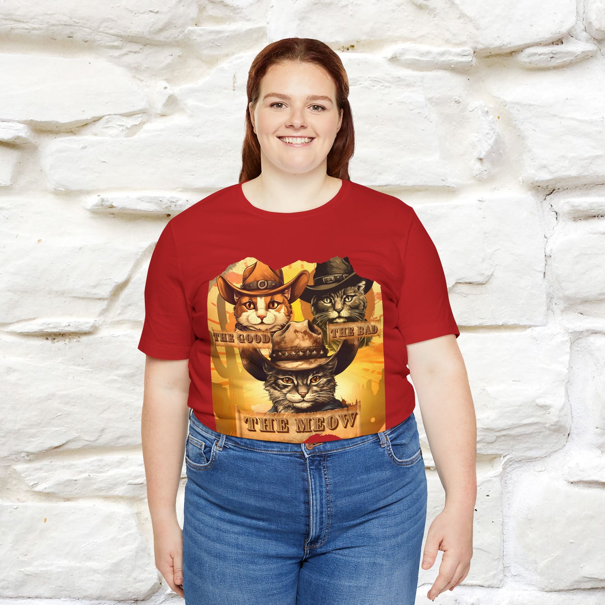 ''The Good, the Bad, and the Meow''| CatT-Shirt | Nunu&Miao Studio - Nunu&Miao Studio