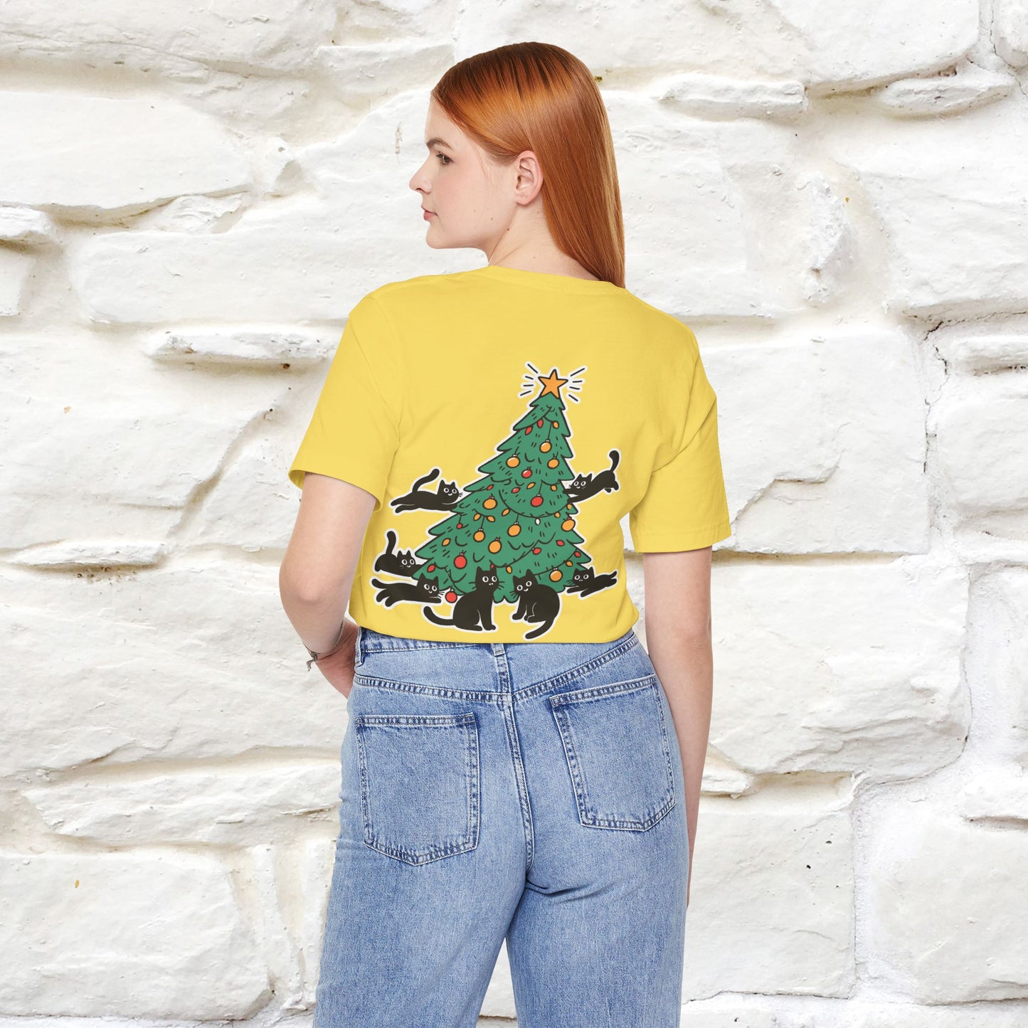 “Cat Christmas Tree” | Cat T-Shirt | Nunu&Miao Studio