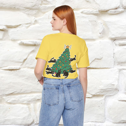 “Cat Christmas Tree” | Cat T-Shirt | Nunu&Miao Studio