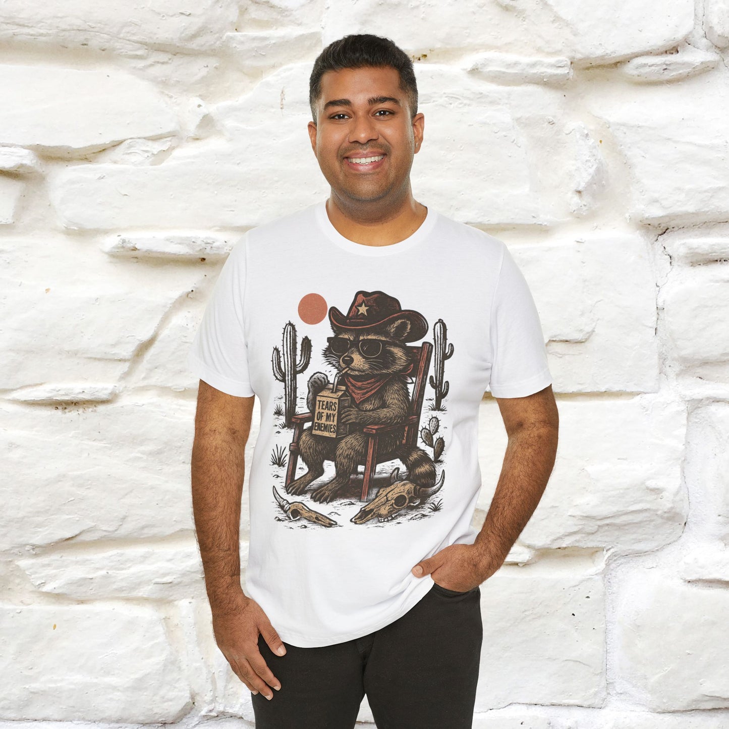 "Tears Of My Enemies" Cat T-shirt |Nunu&Miao Studio - Nunu&Miao Studio