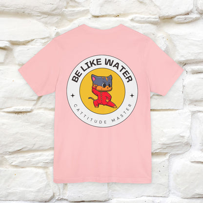 "Be Like Water: Cattitude Master | Cat T-Shirt |Nunu&Miao Studio - Nunu&Miao Studio