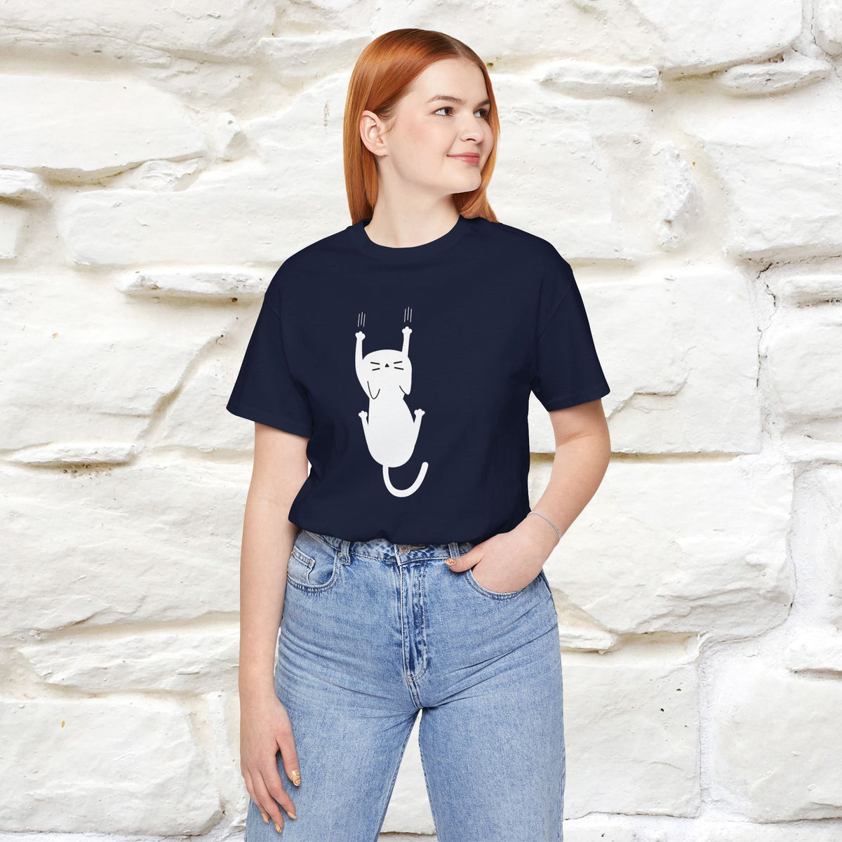 "“I Am in a Toxic Relationship"  Funny Cat T-Shirt | Front & Back Design | Nunu&Miao Studio