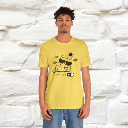 ''Chill Mode on'' Cat T-Shirt | Nunu&Miao Studio