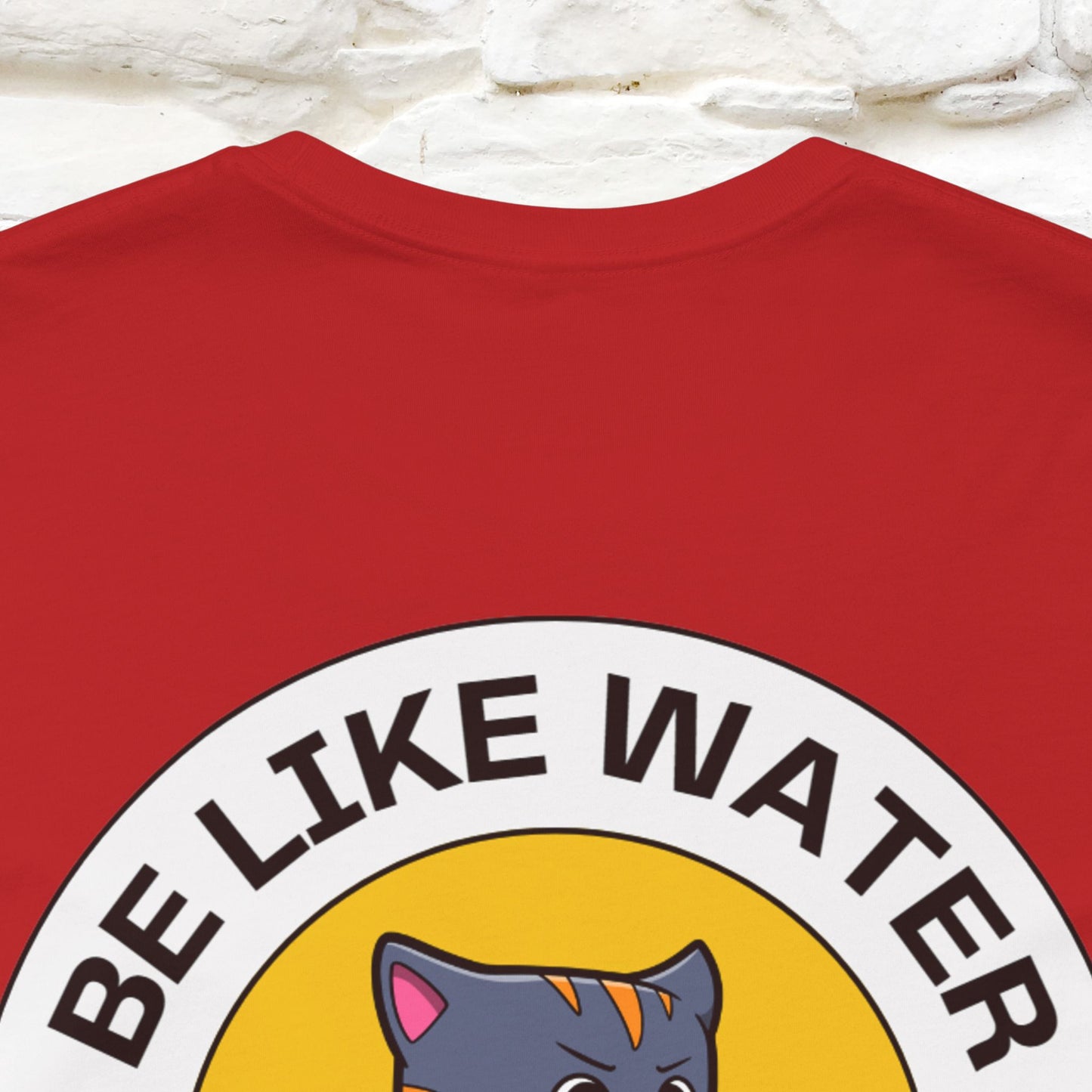 "Be Like Water: Cattitude Master | Cat T-Shirt |Nunu&Miao Studio - Nunu&Miao Studio