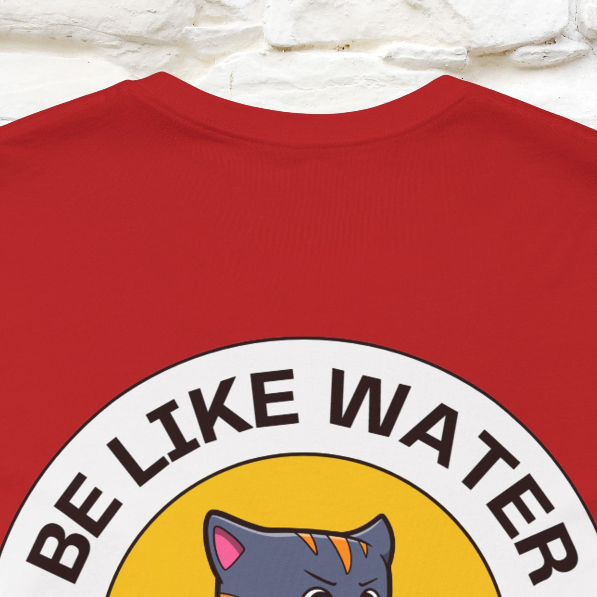"Be Like Water: Cattitude Master | Cat T-Shirt |Nunu&Miao Studio - Nunu&Miao Studio
