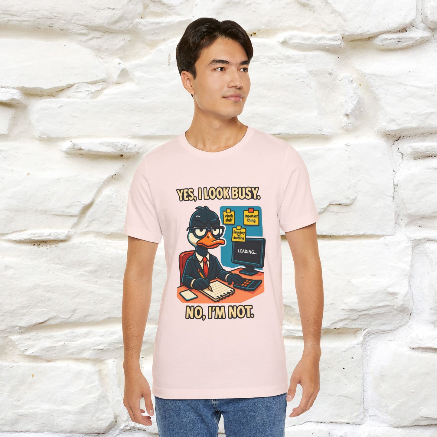 ''Yes, I Look Busy. No I'm Not.''|  Sarcastic Cat T-Shirt | Nunu&Miao Studio