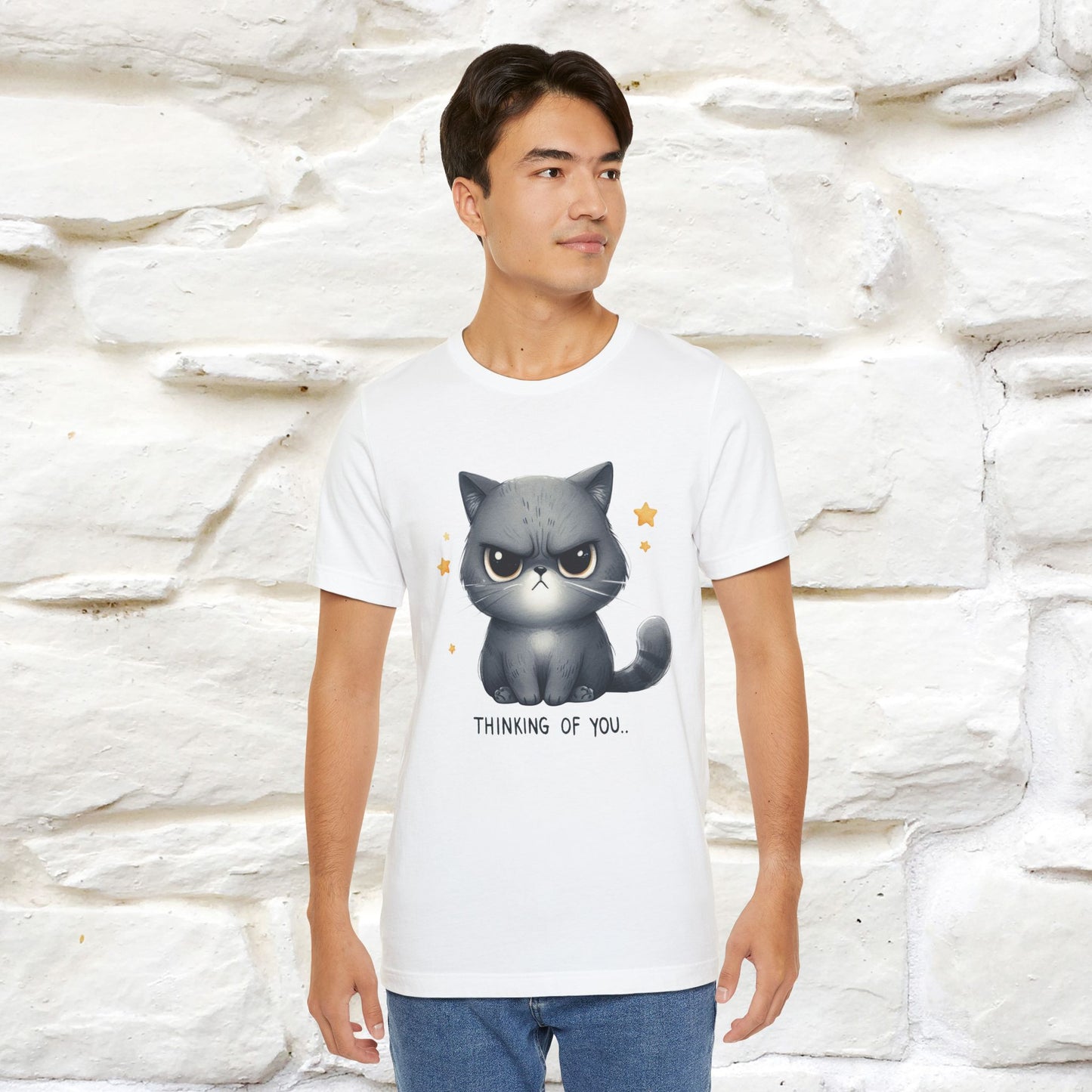 "Thinking Of You" |Funny T-Shirt | Nunu&Miao Studio - Nunu&Miao Studio