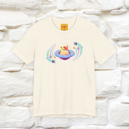 "Stay Positive'' Cat T-Shirt | Front & Back Design | Nunu&Miao Studio - Nunu&Miao Studio