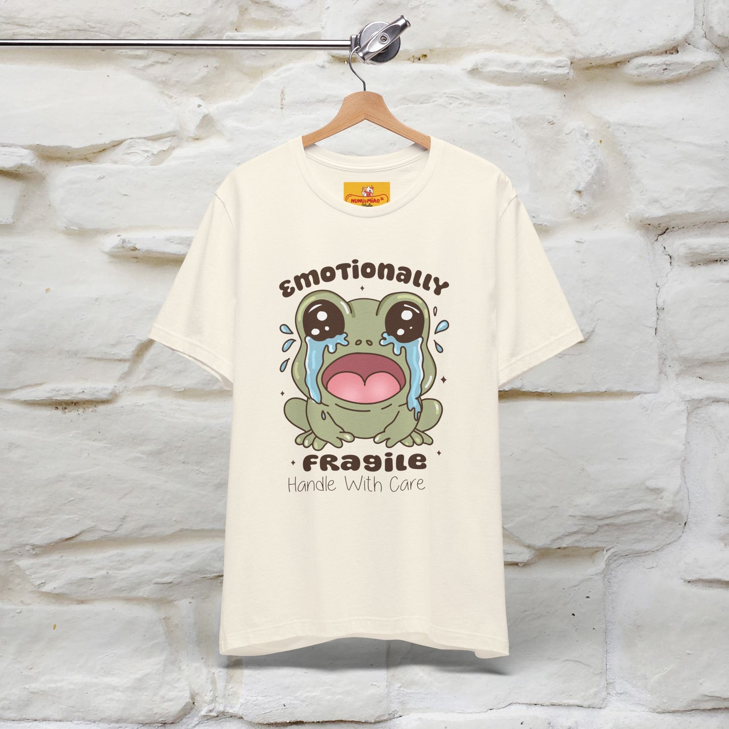"Emotionally Fragile Handle With Care " Funny T-shirt |Nunu&Miao Studio - Nunu&Miao Studio
