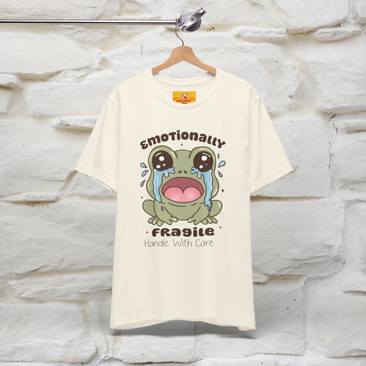 "Emotionally Fragile Handle With Care " Funny T-shirt |Nunu&Miao Studio - Nunu&Miao Studio