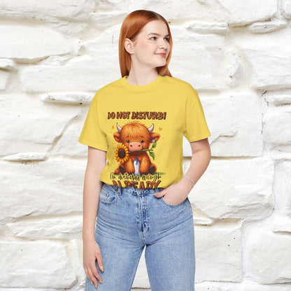 "Do Not Disturb... " |Funny T-Shirt | Nunu&Miao Studio