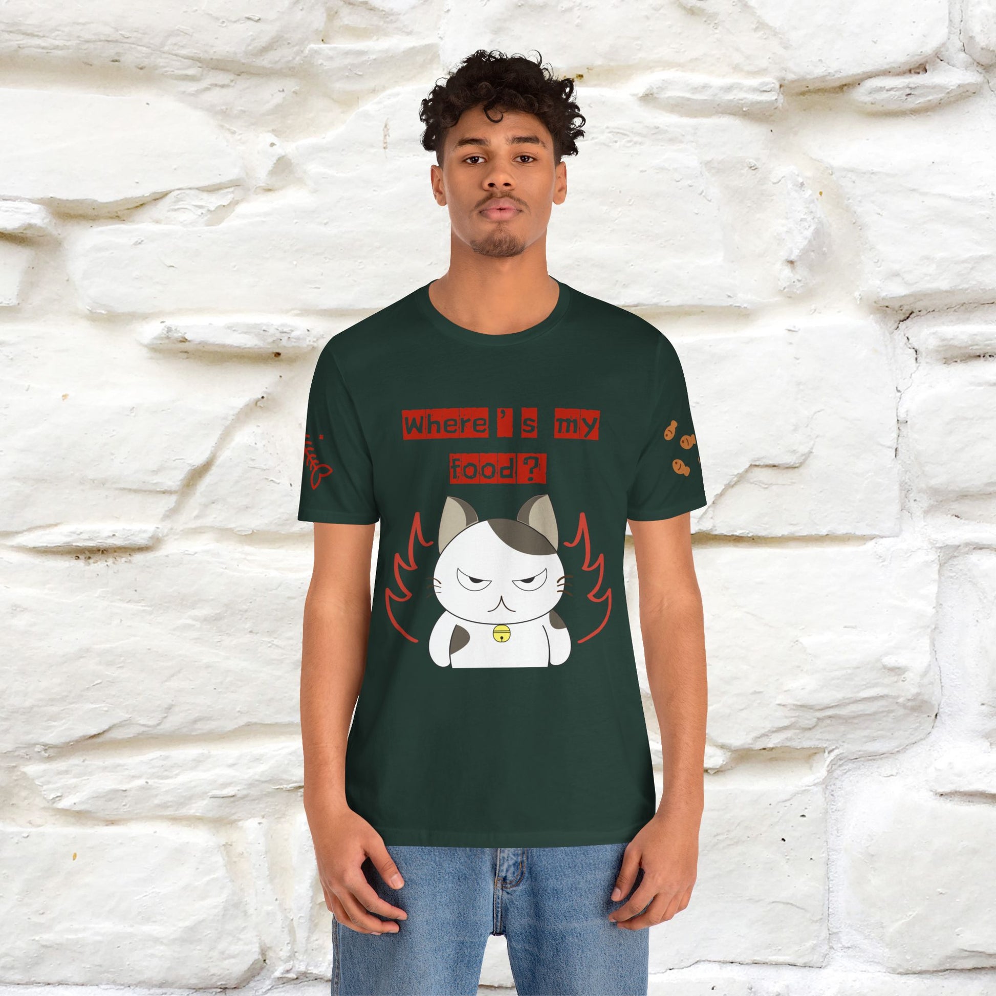 ''Where Is My ....?"  Cat T-shirt| Nunu&Miao Studio - Nunu&Miao Studio