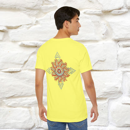 "The Third Eye'' Cat T-Shirt Front and Back Design | Nunu&Miao Studio - Nunu&Miao Studio