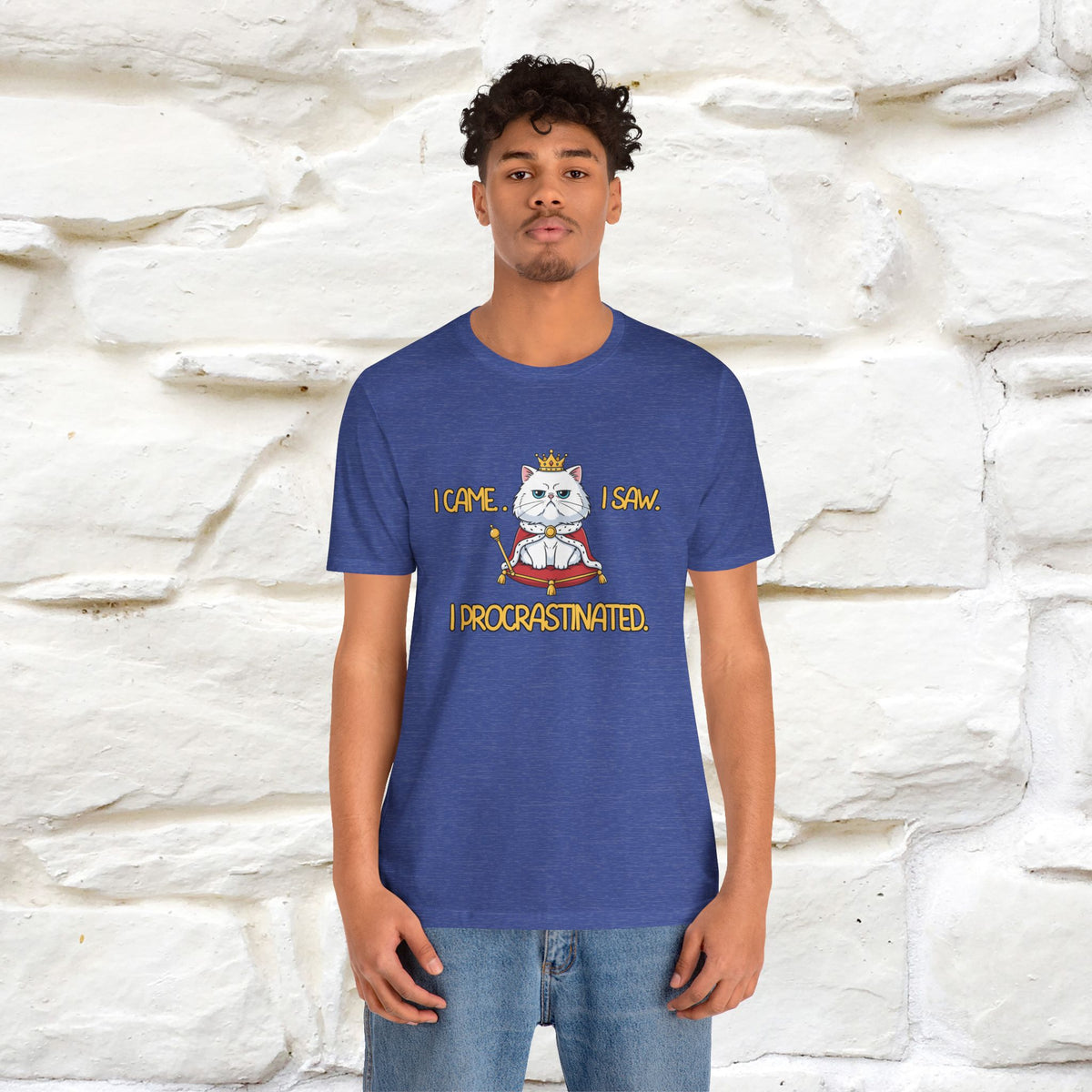 ''“I came. I saw. I procrastinated.''| Funny T-Shirt | Nunu&Miao Studio