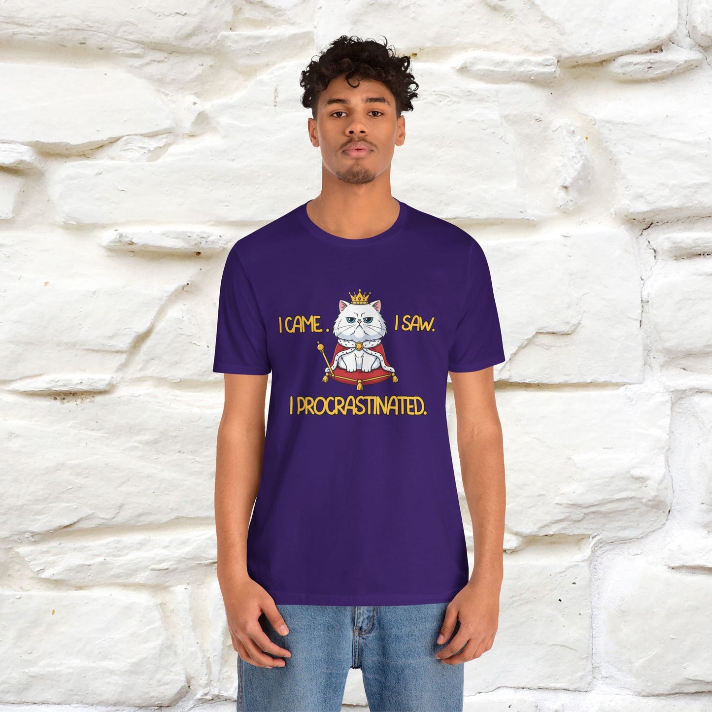 ''I came. I saw. I procrastinated.''| Funny T-Shirt | Nunu&Miao Studio
