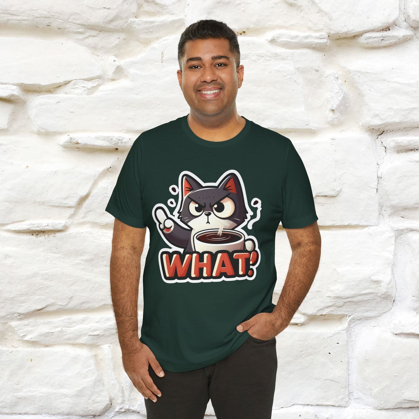 ''What !'' | Cat T-Shirt  | Nunu&Miao Studio - Nunu&Miao Studio