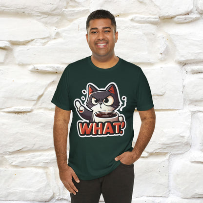 ''What !'' | Cat T-Shirt  | Nunu&Miao Studio - Nunu&Miao Studio