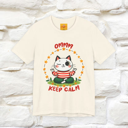 ''Ommm, Keep Calm'' Cat T-Shirt | Nunu&Miao Studio