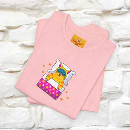 "I Am Sorry I Have Plans With My Bed" |  Cat T-Shirt | Front & Back Design | Nunu&Miao Studio - Nunu&Miao Studio