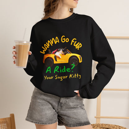 ''Sugar Kitty'' |Cat Sweatshirt | Nunu&Miao Studio