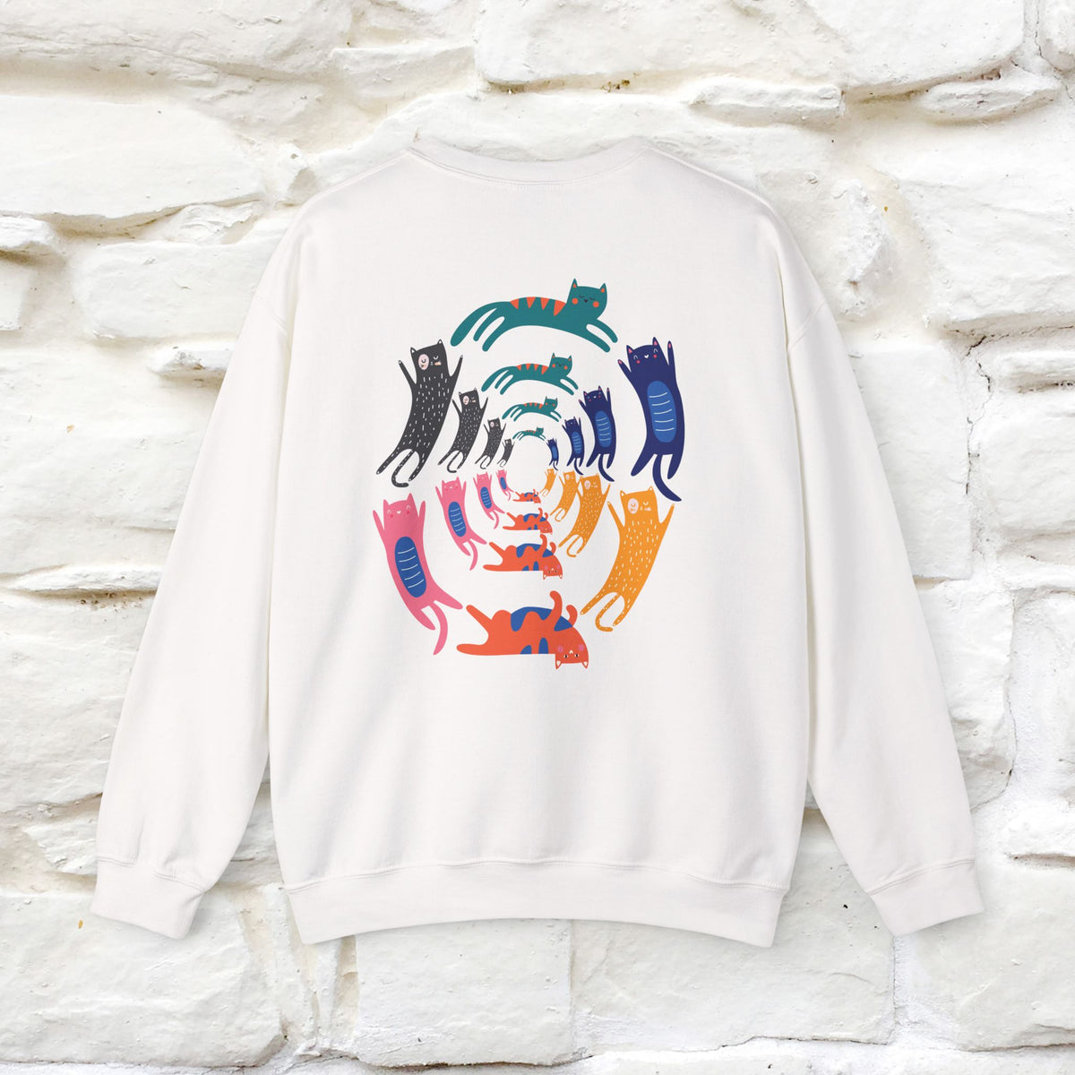 "The Hypnotic Meow'' |Cat Sweatshirt | Nunu&Miao Studio